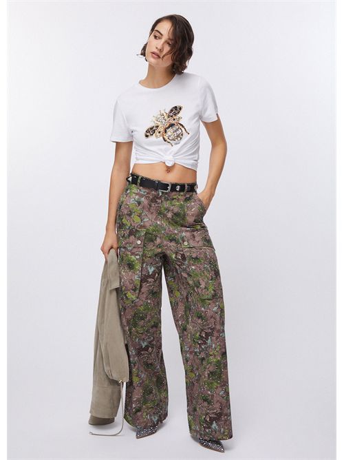 T-shirt woman white LIU JO | WA6237JS923/P9779